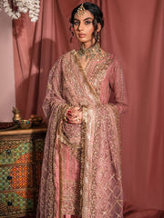 Aik Atelier Wedding Festive Embroidered Net 3Pc Suit Look-02
