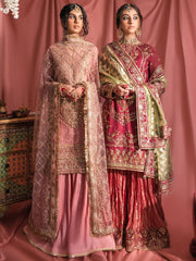 Aik Atelier Wedding Festive Embroidered Net 3Pc Suit Look-02