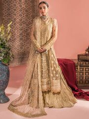 Aik Atelier Wedding Festive Embroidered Net 3Pc Suit Look-03