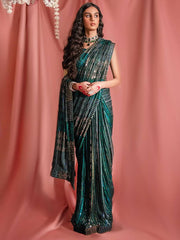 Aik Atelier Wedding Festive Embroidered Chiffon 3Pc Suit Look-04