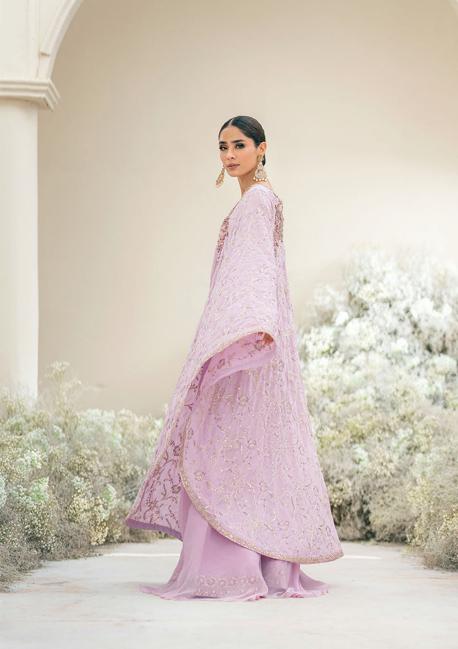 AIK Atelier Wedding Festive Unstitched Emb Silk 3Pc Suit Look-06
