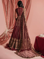 Aik Atelier Wedding Festive Embroidered Net 3Pc Suit Look-08