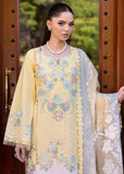 Saira Shakira Bloom Unstitched Lawn 3Pc Suit SS-25-04A LOTUS REVERIE