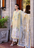 Saira Shakira Bloom Unstitched Lawn 3Pc Suit SS-25-04A LOTUS REVERIE