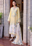 Saira Shakira Bloom Unstitched Lawn 3Pc Suit SS-25-04A LOTUS REVERIE