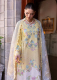 Saira Shakira Bloom Unstitched Lawn 3Pc Suit SS-25-04A LOTUS REVERIE