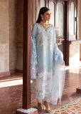 Saira Shakira Bloom Unstitched Lawn 3Pc Suit SS-25-04B LOTUS REVERIE