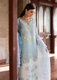 Saira Shakira Bloom Unstitched Lawn 3Pc Suit SS-25-04B LOTUS REVERIE
