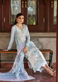 Saira Shakira Bloom Unstitched Lawn 3Pc Suit SS-25-04B LOTUS REVERIE