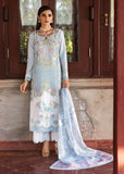 Saira Shakira Bloom Unstitched Lawn 3Pc Suit SS-25-04B LOTUS REVERIE