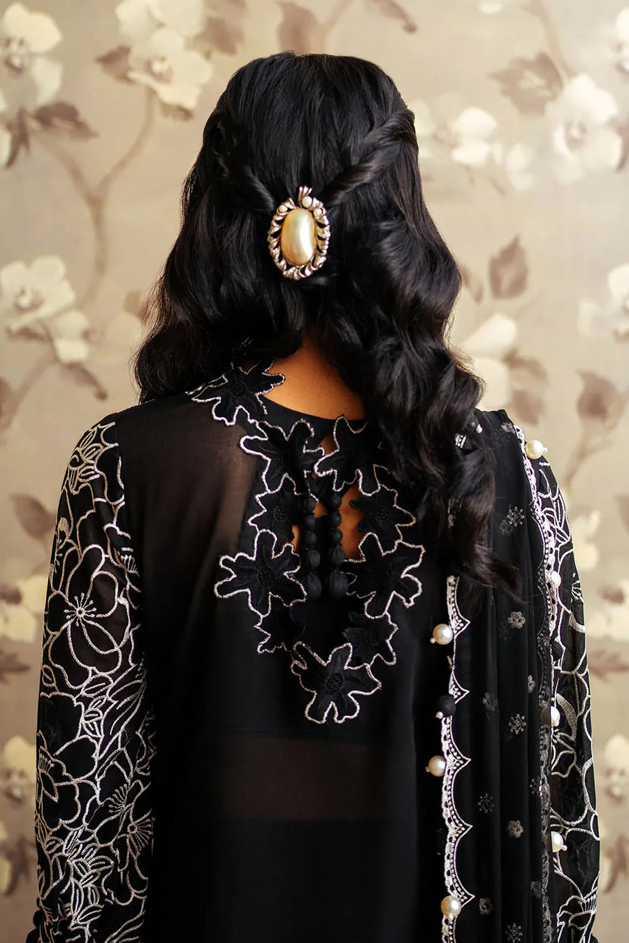Gul Ahmed Premium Luxury Unstitched Embroidered Swiss 3Pc Suit LSV-52002