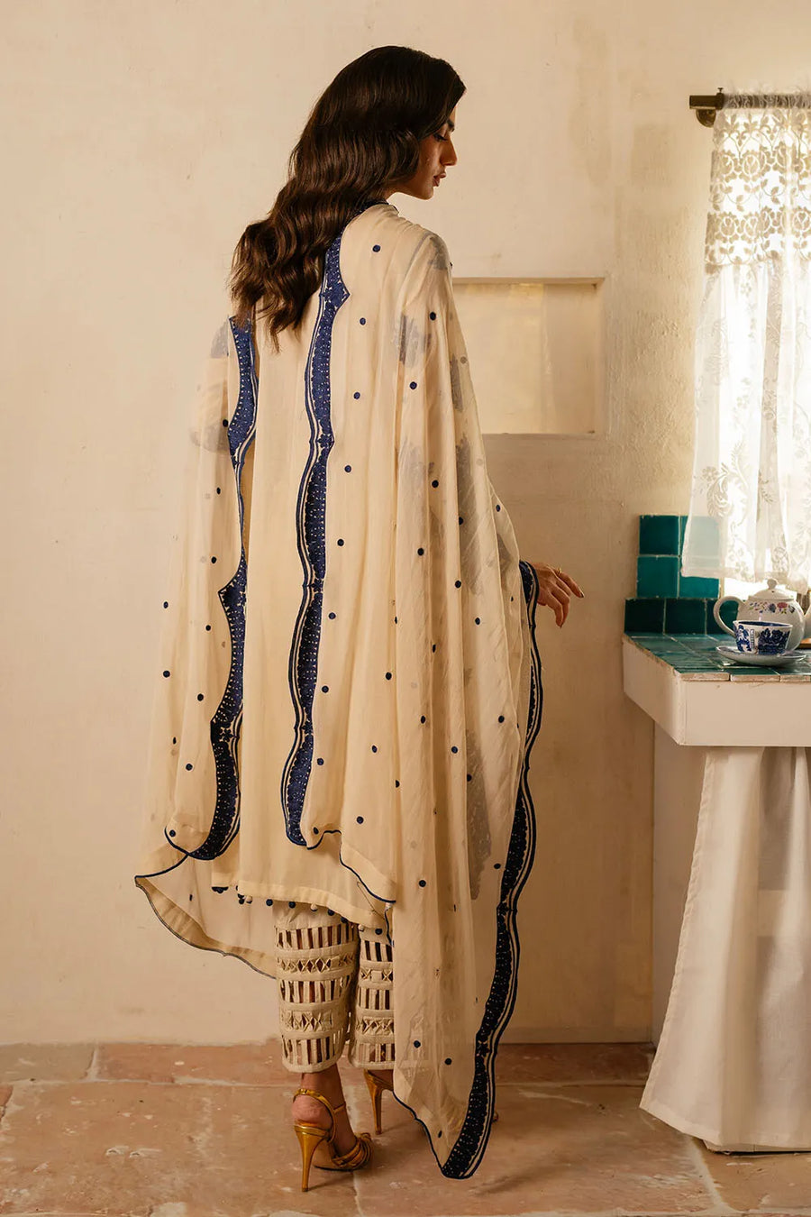 Gul Ahmed Premium Luxury Unstitched Embroidered Swiss 3Pc Suit LSV-52020