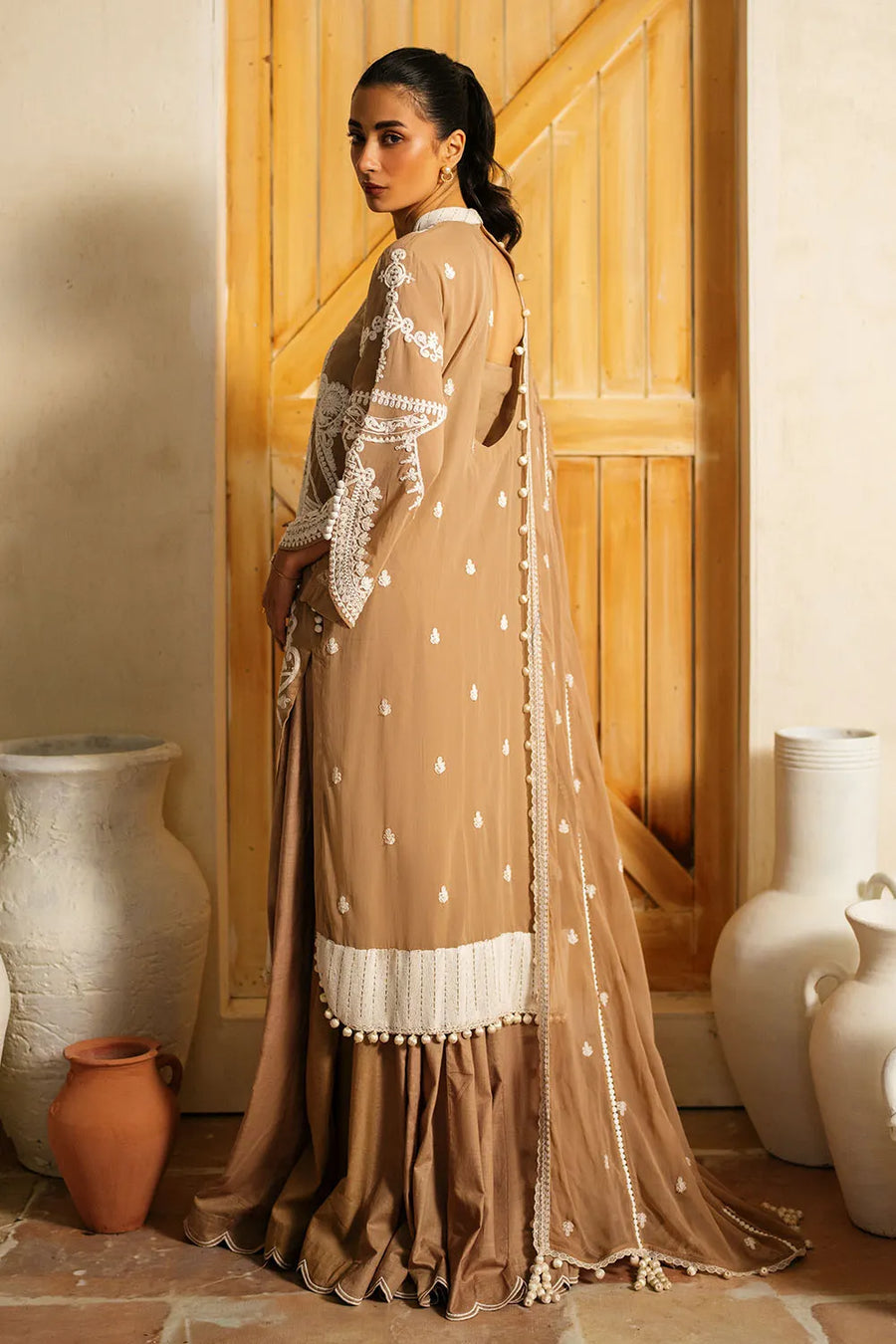Gul Ahmed Premium Luxury Unstitched Embroidered Swiss 3Pc Suit LSV-52023