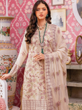 Gul Ahmed Premium Embroidered Swiss Voile Unstitched 3Pc Suit LSV-42005
