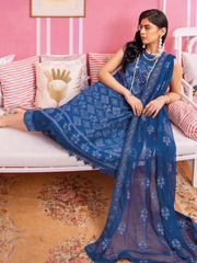 Gul Ahmed Premium Embroidered Swiss Voile Unstitched 3Pc Suit LSV-42006