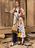 Gul Ahmed Printed Linen Unstitched 3Pc Suit LT-42006