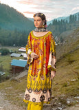 Gul Ahmed Printed Linen Unstitched 3Pc Suit LT-42012