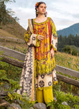 Gul Ahmed Printed Linen Unstitched 3Pc Suit LT-42012