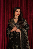 Emaan Adeel Verve Embroidered Raw Silk Unstitched 3Pc Suit - LUCE