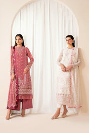 Xenia Formals Embroidered Chiffon Unstitched 3Pc Suit XF-983 LUMEN