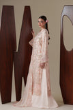 Emaan Adeel Nouvelle Embroidered Chiffon Unstitched 3Pc Suit - LUMI