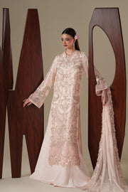 Emaan Adeel Nouvelle Embroidered Chiffon Unstitched 3Pc Suit - LUMI