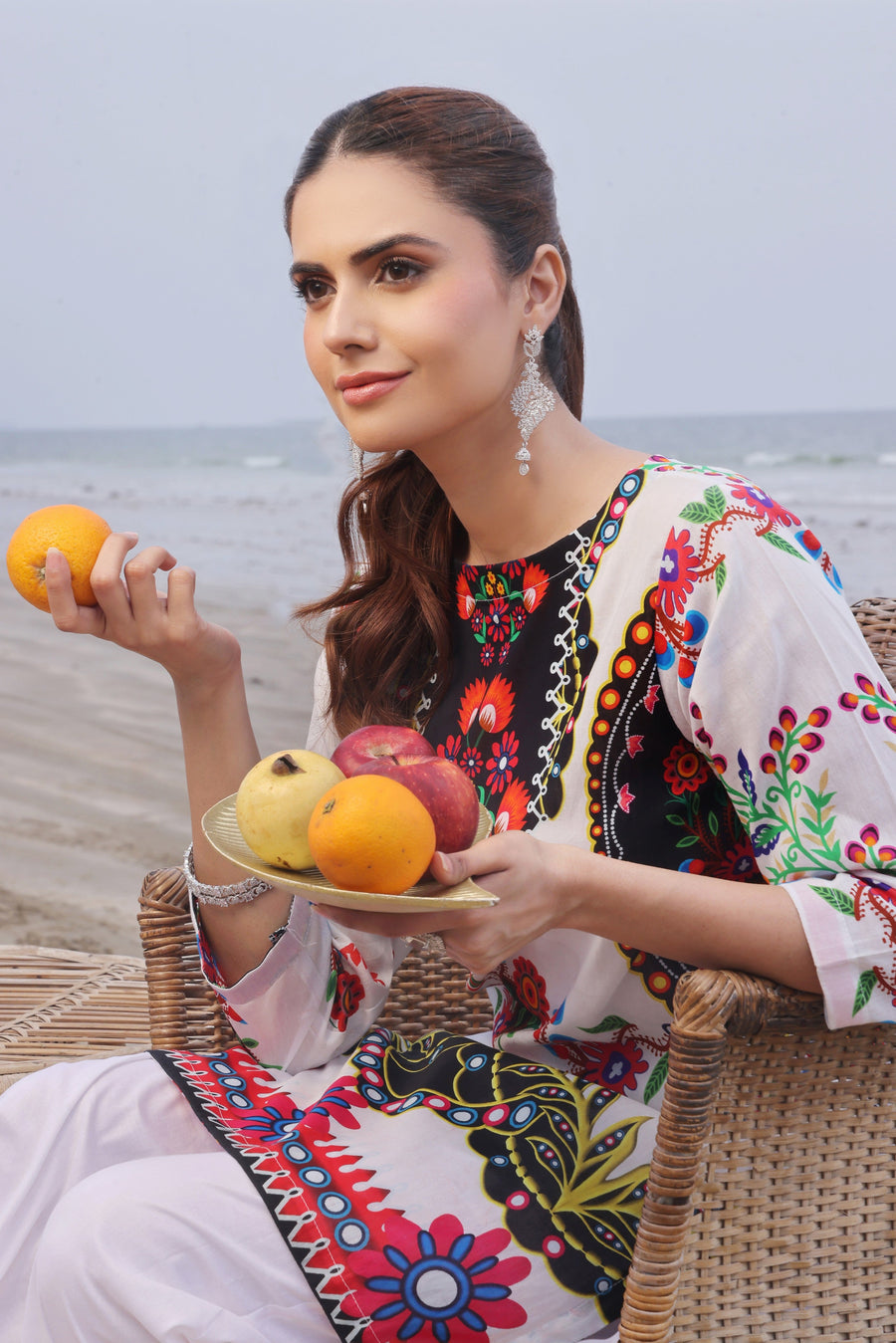 Feathers Whisper Winds Unstitched Printed Lawn 2Pc Suit LUNAR-FT497