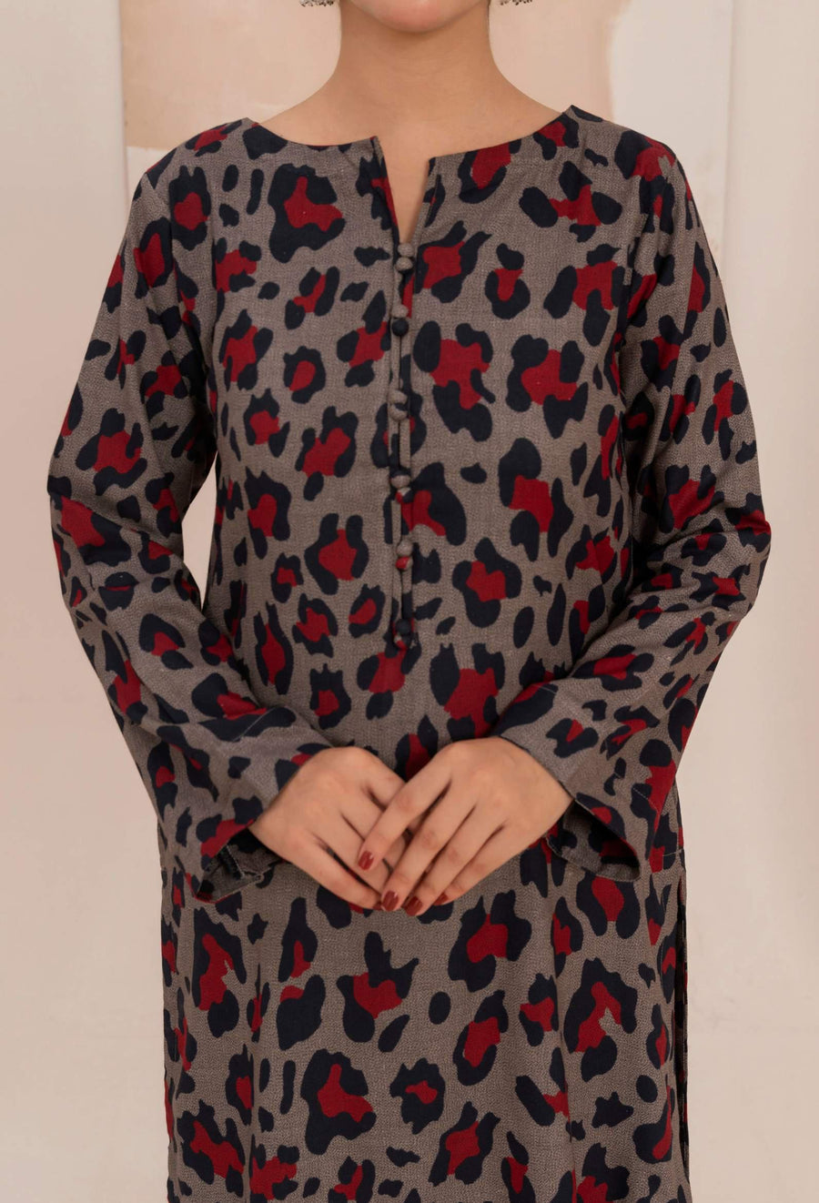 Feathers Digital Printed Dhanak Unstitched 3Pc Suit LUNARE-FT591