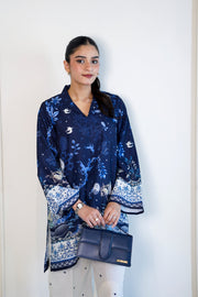 Faiza Faisal FNF Day-Out Printed Poly Lawn Pret 2Pc Suit - LUNE