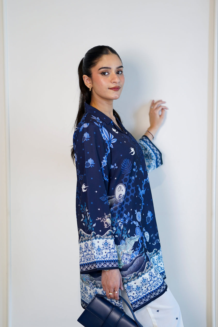 Faiza Faisal FNF Day-Out Printed Poly Lawn Pret 2Pc Suit - LUNE