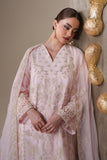 Emaan Adeel Nouvelle Embroidered Chiffon Unstitched 3Pc Suit - LUNE
