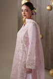 Emaan Adeel Nouvelle Embroidered Chiffon Unstitched 3Pc Suit - LUNE