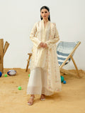 Zarposh Sundaze Embroidered Luxury Lawn Unstitched 3Pc Suit - LUNELLE