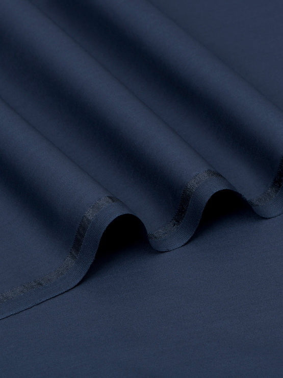 Luxe Boski by Fabrieco Men's Unstitched Suit for Summer - Navy