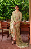 Asifa & Nabeel Pashmina Luxe Unstitched Embroidered 3Pc Suit LWC25-04 Noir