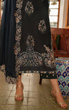 Asifa & Nabeel Pashmina Luxe Unstitched Embroidered 3Pc Suit LWC25-07 Opal