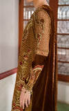 Asifa & Nabeel Pashmina Luxe Unstitched Embroidered 3Pc Suit LWC25-08 Cedar