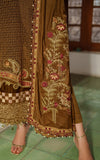 Asifa & Nabeel Pashmina Luxe Unstitched Embroidered 3Pc Suit LWC25-08 Cedar
