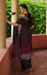 Asifa & Nabeel Pashmina Luxe Unstitched Embroidered 3Pc Suit LWC25-09 Siera