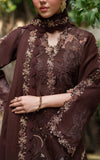 Asifa & Nabeel Pashmina Luxe Unstitched Embroidered 3Pc Suit LWC25-10 Aima