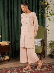 Faiza Faisal Lumiere Printed Khaddar Stitched 2Pc Suit - LYRA