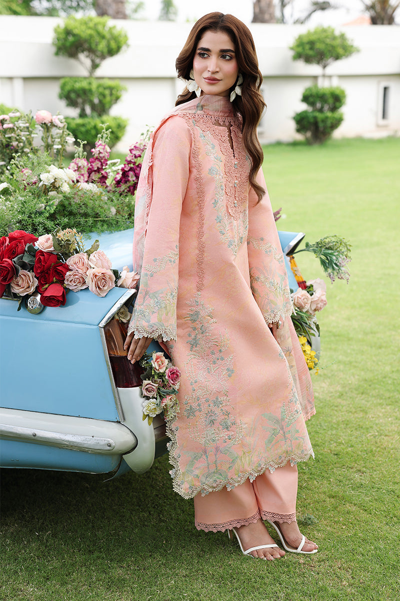 Rang Rasiya Florence Festive Embroidered Lawn Unstitched 3Pc Suit - LALEH