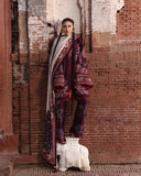 Jugnu Lahore Womenswear Embroidered Khaddar Unstitched 3Pc Suit - LALEH