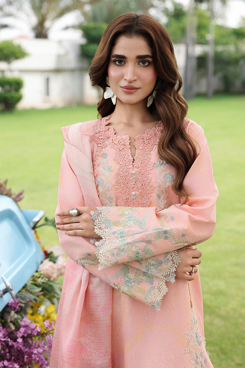 Rang Rasiya Florence Festive Embroidered Lawn Unstitched 3Pc Suit - LALEH