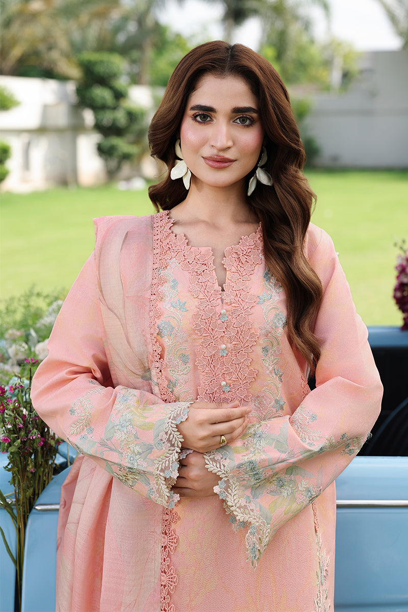 Rang Rasiya Florence Festive Embroidered Lawn Unstitched 3Pc Suit - LALEH