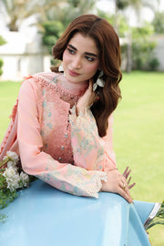 Rang Rasiya Florence Festive Embroidered Lawn Unstitched 3Pc Suit - LALEH