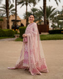 Faiza Saqlain AYA Embroidered Luxury Lawn Unstitched 3Pc Suit - LAMIJA