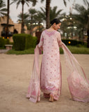 Faiza Saqlain AYA Embroidered Luxury Lawn Unstitched 3Pc Suit - LAMIJA