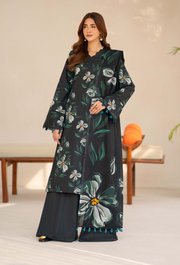 Humdum La vie Printed Khaddar Unstitched 3Pc Suit D-01