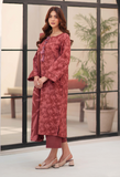 Humdum La vie Printed Khaddar Unstitched 3Pc Suit D-03